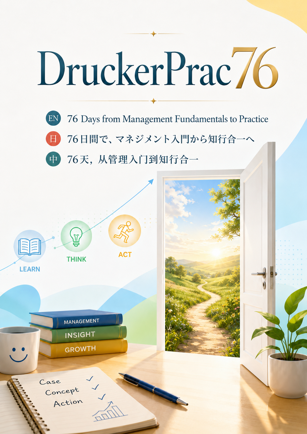 DruckerPrac 76 | 76 Days from Management Fundamentals to Practice
